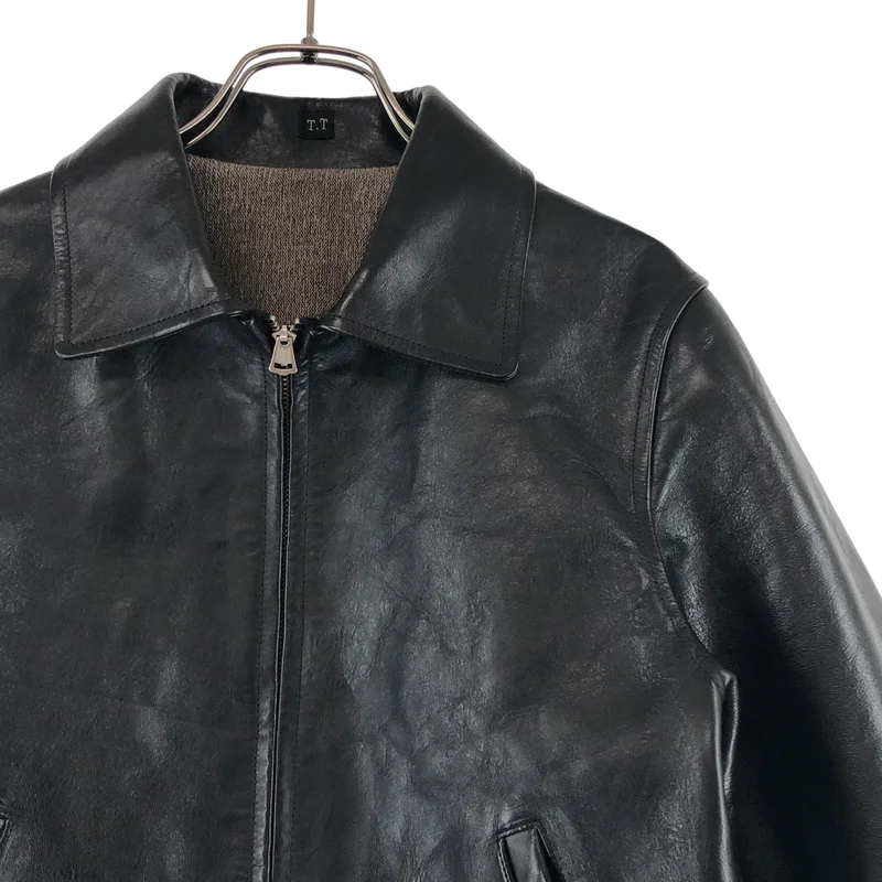 TAIGA TAKAHASHI / タイガタカハシ | lot802 Crossack Leather jacket