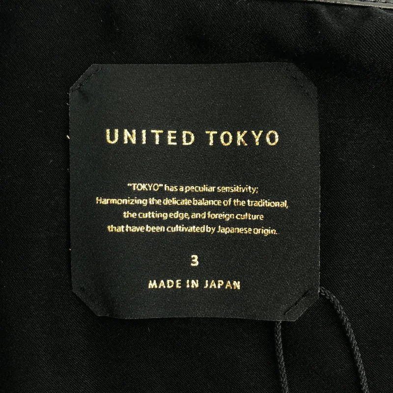 UNITED TOKYO / ユナイテッドトウキョウ | フェイクレザー ジップアップ シャツ | 3 | メンズ
