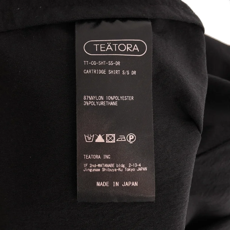 TEATORA / テアトラ | 2026SS | DOCTOROID CARTRIDGE SHIRT S/S カートリッジシャツ | 3 | メンズ