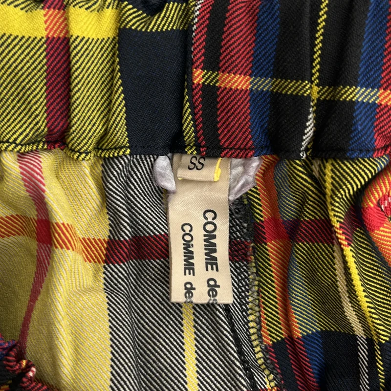 COMME des GARCONS COMME des GARCONS / コムコム | 2007AW | チェック ワイド パンツ RT-P020 | SS | レディース