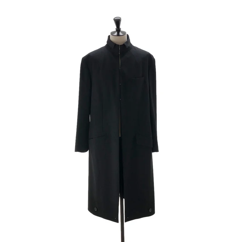 YOHJI YAMAMOTO POUR HOMME / ヨウジヤマモトプールオム | 2022AW | シワギャバ前ホックジャケット | 2 | メンズ