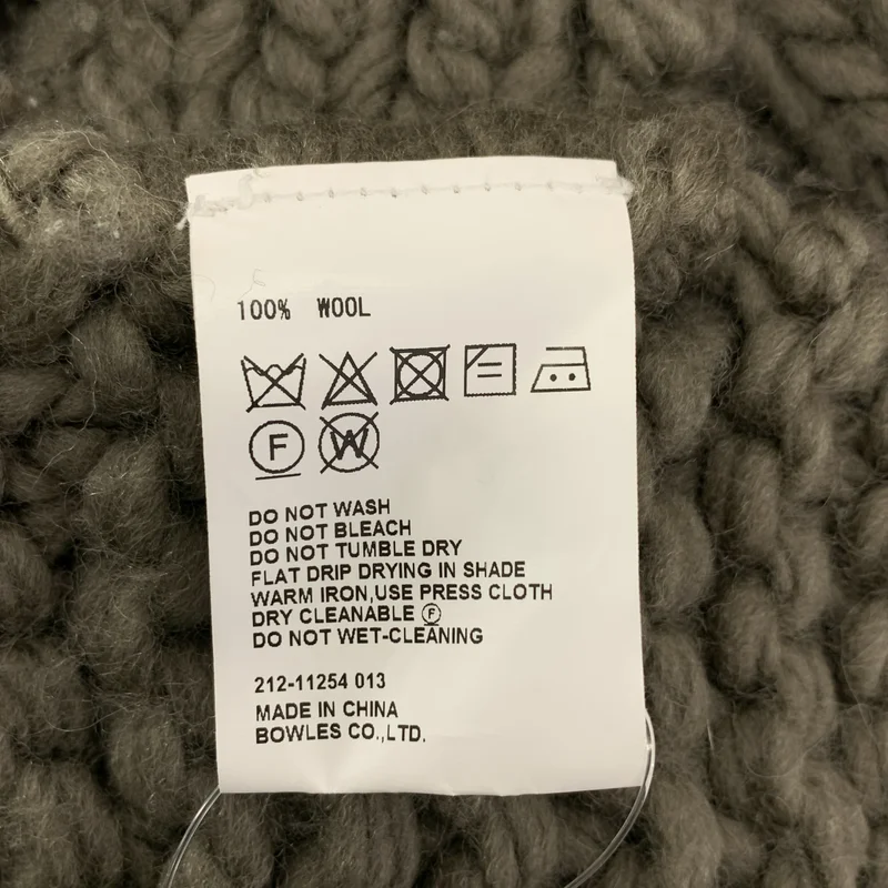 HYKE / ハイク | 2021AW | ウール オーバーシルエット ベルテッド ニット ベスト | 1 | レディース