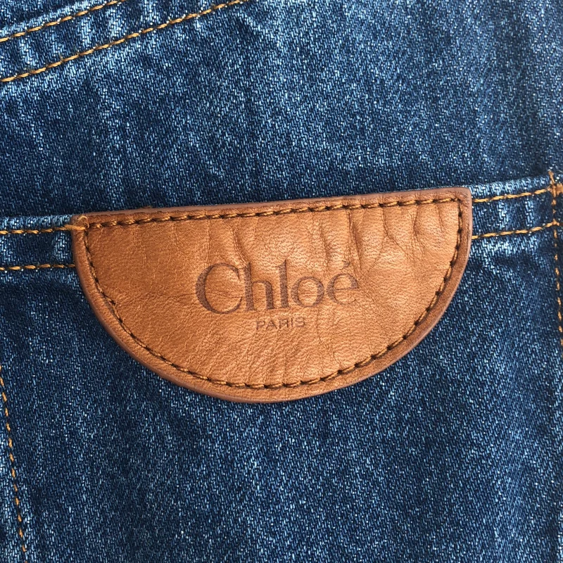 Chloe / クロエ | ワイドレッグ デニム パンツ | 25 | レディース