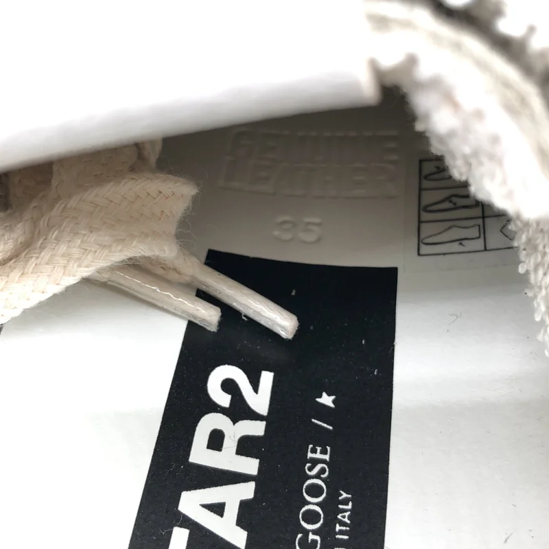 GOLDEN GOOSE / ゴールデングース | VSTAR2 ダメージ加工 ローカットスニーカー | 35 | レディース