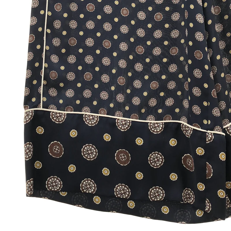 sacai / サカイ | 2021SS | Komon print pant / 小紋プリント ワイドイージーパンツ | 3 | レディース