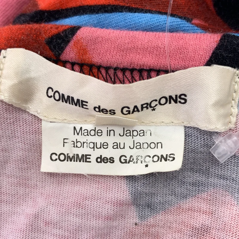 COMME des GARCONS / コムデギャルソン | 2013AW | コットン 総柄 リボン カットソー | S | レディース