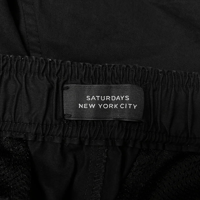 Saturdays NYC / サタデーズ ニューヨークシティ | ロゴ ドローストリング ショートパンツ | S | メンズ