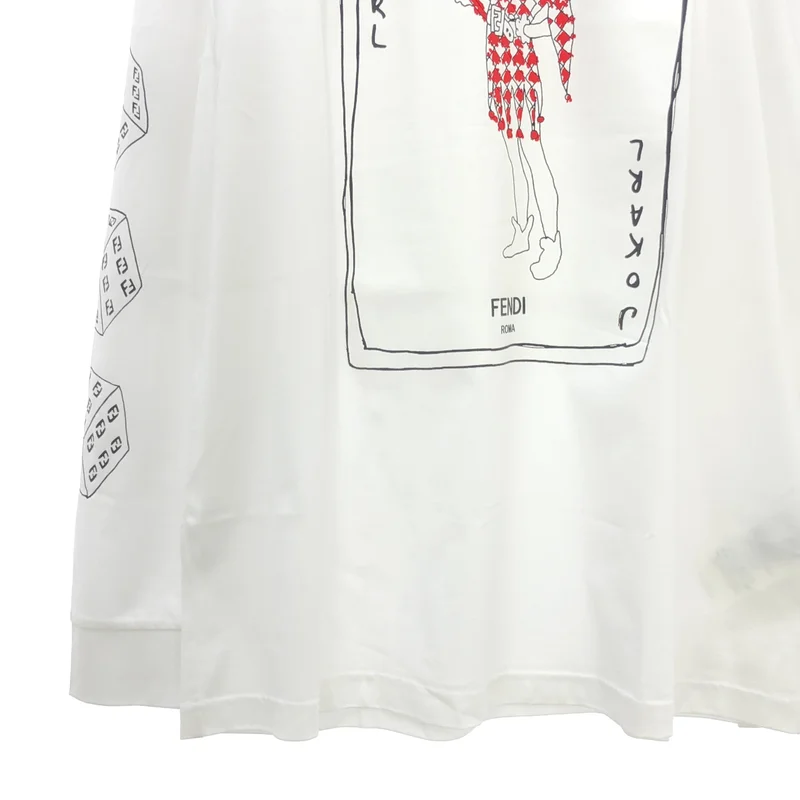 FENDI / フェンディ | トランププリント カットソー | XL | メンズ