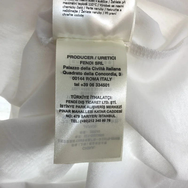 FENDI / フェンディ | トランププリント カットソー | XL | メンズ