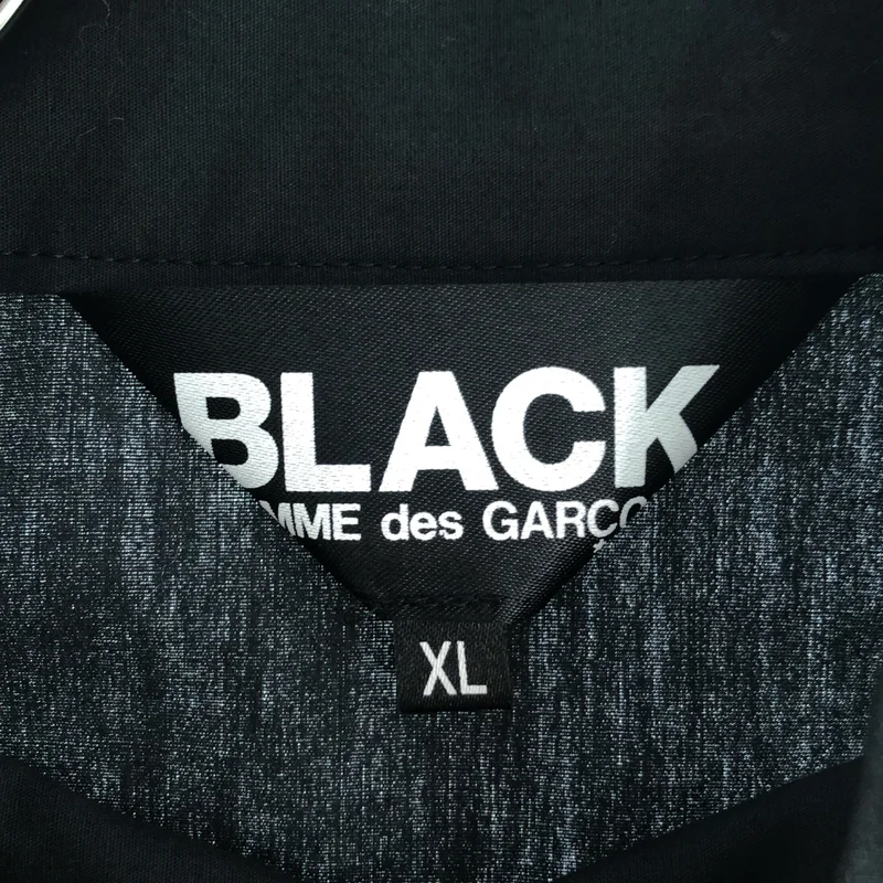 BLACK COMME des GARCONS / ブラックコムデギャルソン | 2015SS | コットン チャイナシャツジャケット | XL | メンズ