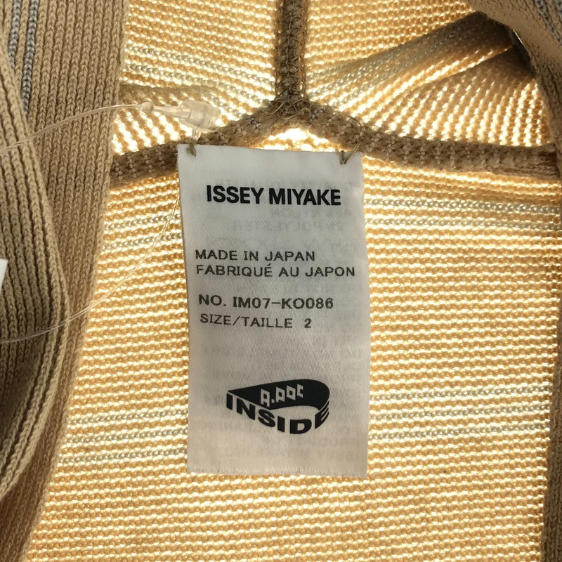 ISSEY MIYAKE A-POC / イッセイミヤケエーポック | トグルボタン 変形 メッシュ ニットカーディガン | 2 | レディース