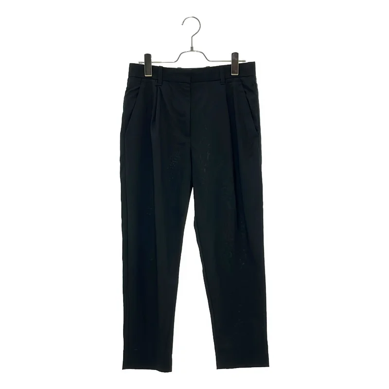 3.1 Phillip Lim / スリーワンフィリップリム | ウールストレッチ タックテーパードパンツ | 0 | レディース