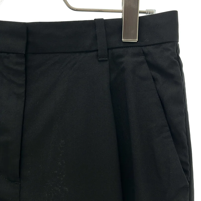 3.1 Phillip Lim / スリーワンフィリップリム | ウールストレッチ タックテーパードパンツ | 0 | レディース