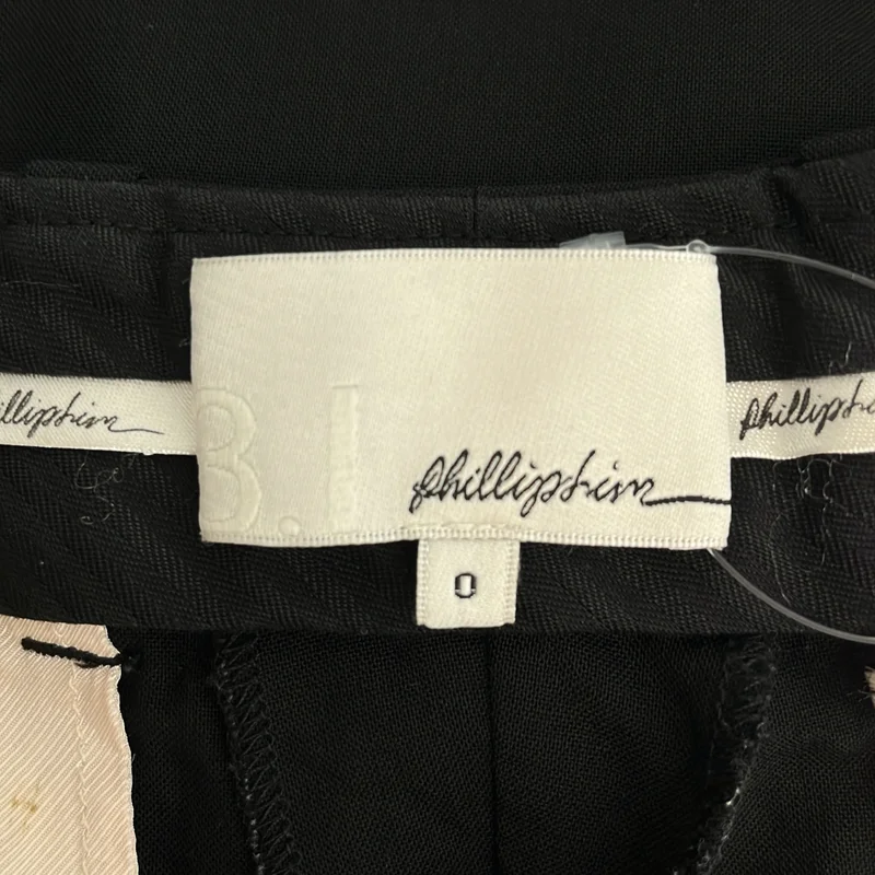 3.1 Phillip Lim / スリーワンフィリップリム | ウールストレッチ タックテーパードパンツ | 0 | レディース