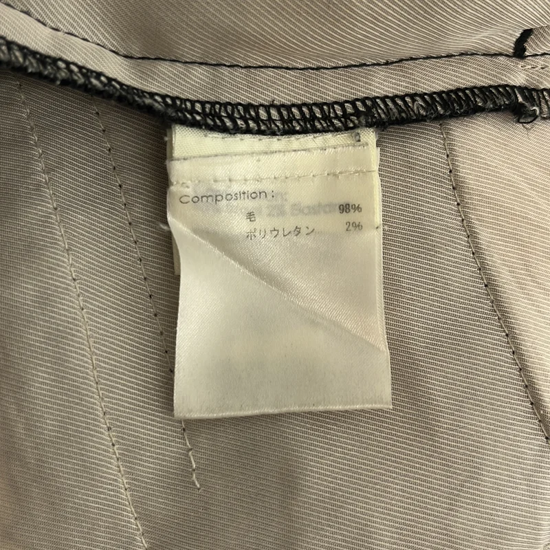 3.1 Phillip Lim / スリーワンフィリップリム | ウールストレッチ タックテーパードパンツ | 0 | レディース