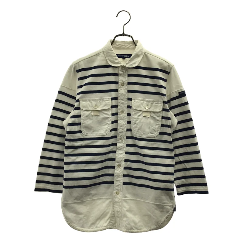 JUNYAWATANABE COMMEdesGARCONS MAN / ジュンヤワタナベマン | 2011SS | × SAINT JAMES / コットン Wポケット バスクシャツ | M | メンズ