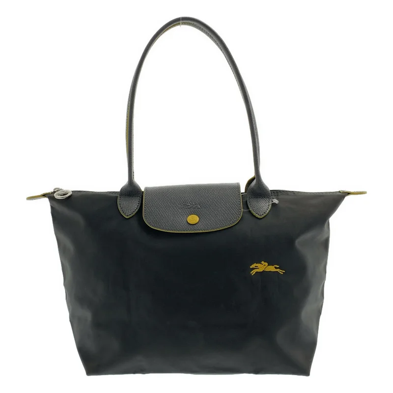 Longchamp / ロンシャン | ナイロン レザーハンドル トートバッグ |