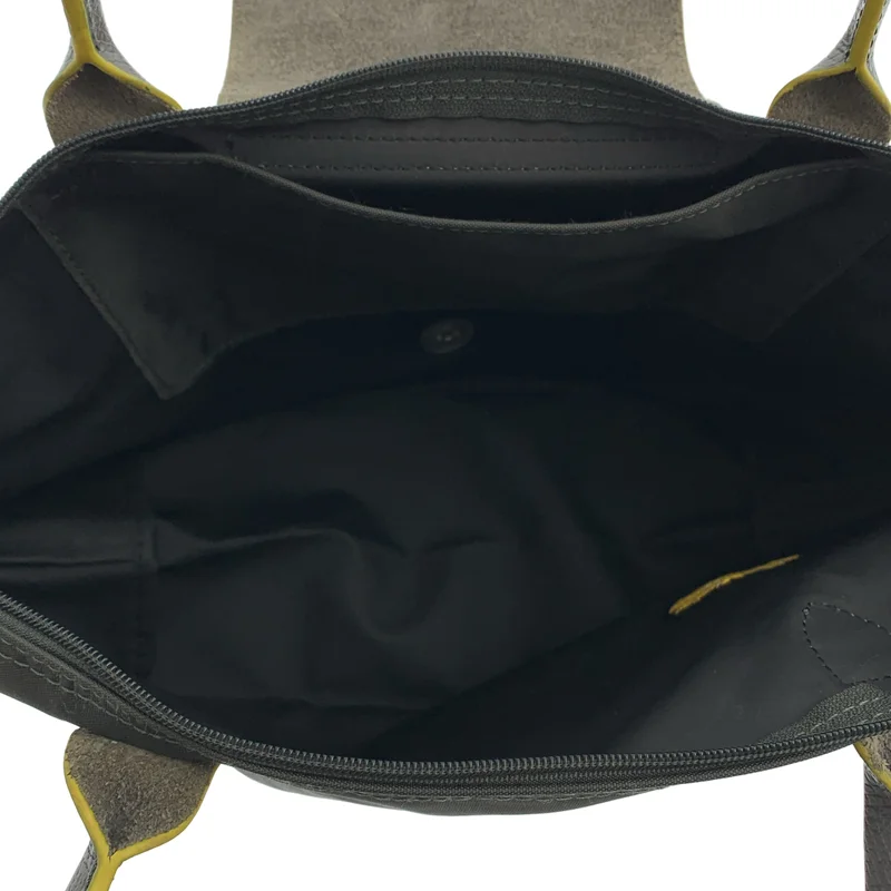 Longchamp / ロンシャン | ナイロン レザーハンドル トートバッグ |
