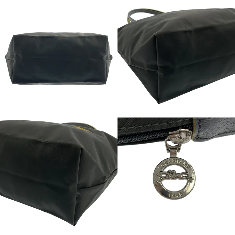 Longchamp / ロンシャン | ナイロン レザーハンドル トートバッグ |