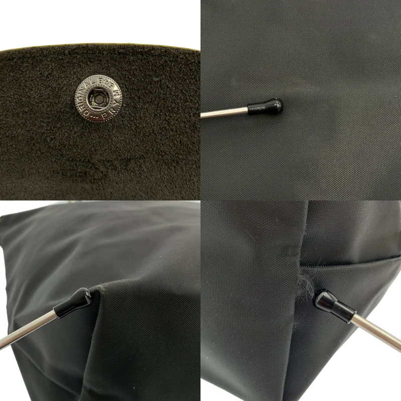 Longchamp / ロンシャン | ナイロン レザーハンドル トートバッグ |