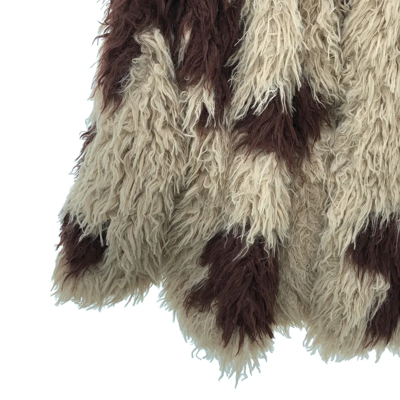 NOUNLESS / ナウンレス | PERMANENT FAKE FUR COAT パーマフェイクファーコート | 1 | レディース
