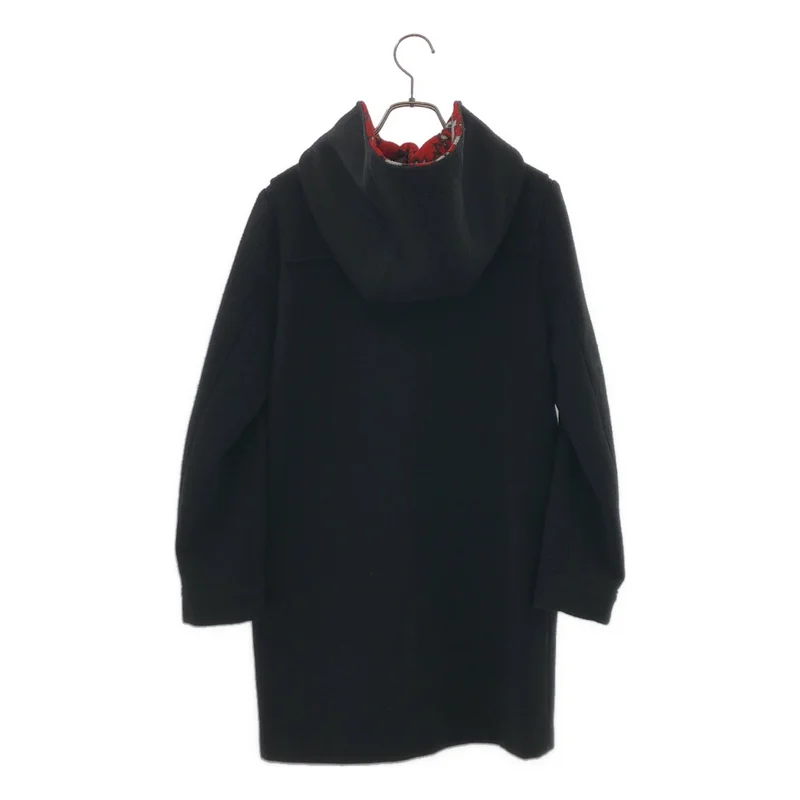 MAISON KITSUNE / メゾンキツネ | フーデッド ロングコート | S | レディース