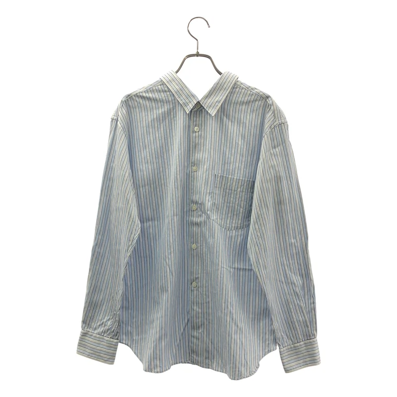 COMME des GARCONS SHIRT / コムデギャルソンシャツ | 2014AW | シンメトリー ジャガード ストライプシャツ | XS | メンズ
