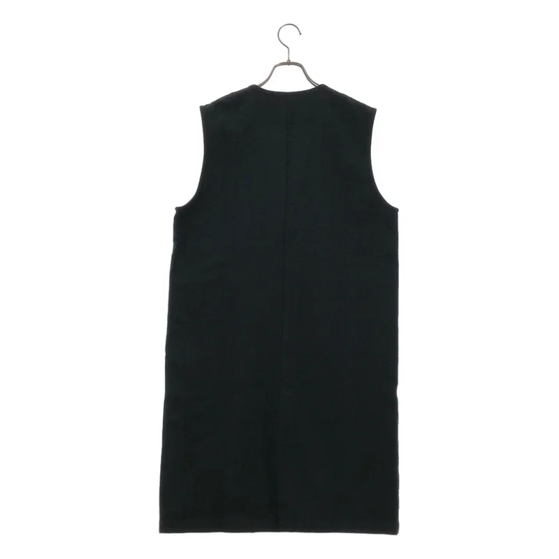 evam eva / エヴァムエヴァ | 2025SS | linen cotton long vest / リネン コットン ロングベスト | M | レディース