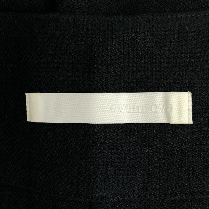 evam eva / エヴァムエヴァ | 2025SS | linen cotton long vest / リネン コットン ロングベスト | M | レディース