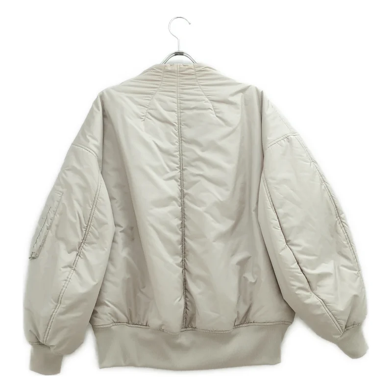 Mame Kurogouchi / マメクロゴウチ | 2025SS | Cording Embroidery Collarless Flight Jacket エンブロイダリー フライトジャケット | 1 | レディース