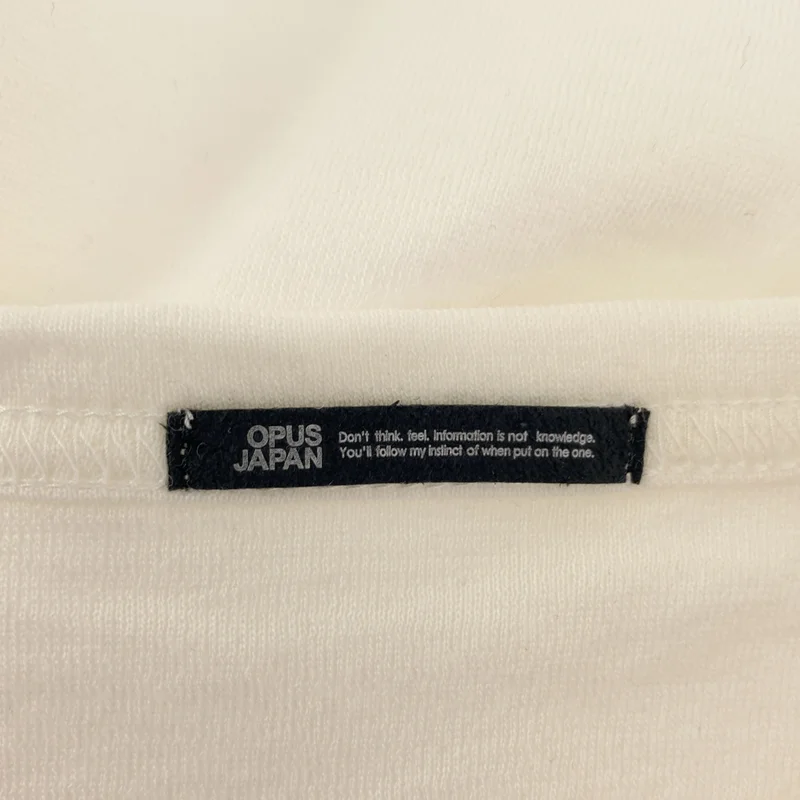 OPUS JAPAN / オーパスジャパン | コットン ロングスリーブ カットソー | M-L | メンズ
