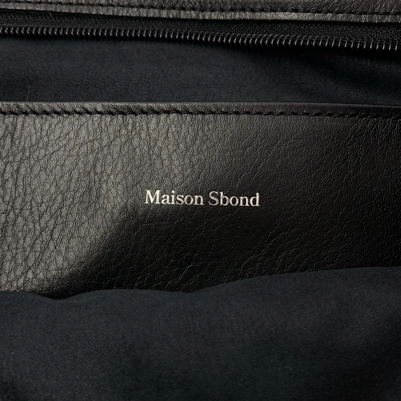 Maison Sbond / メゾンエスボンド | Moonlit レザー ショルダーバッグ |