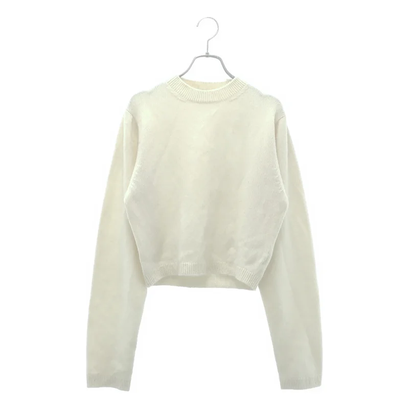 THE SHISHIKUI / シシクイ | ウール カシミヤ クルーネック ショートニット | F | レディース