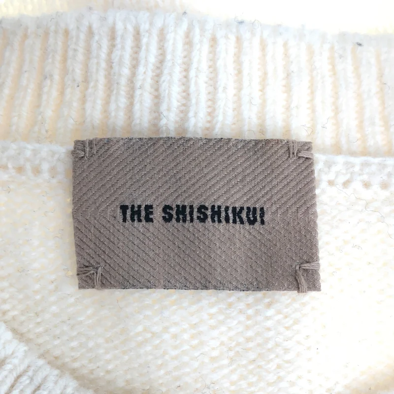 THE SHISHIKUI / シシクイ | ウール カシミヤ クルーネック ショートニット | F | レディース