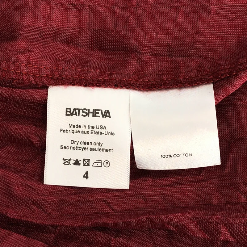 BATSHEVA / バットシェバ | ベロアワンピース | 4 | レディース