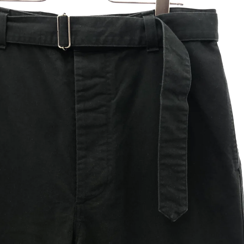 MHL. / エムエイチエルマーガレットハウエル | WASHED COTTON DRILL ベルテッドパンツ | 3 | メンズ
