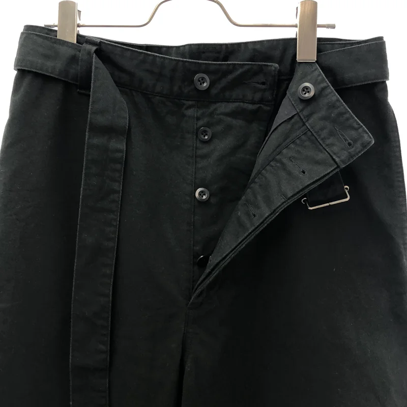 MHL. / エムエイチエルマーガレットハウエル | WASHED COTTON DRILL ベルテッドパンツ | 3 | メンズ