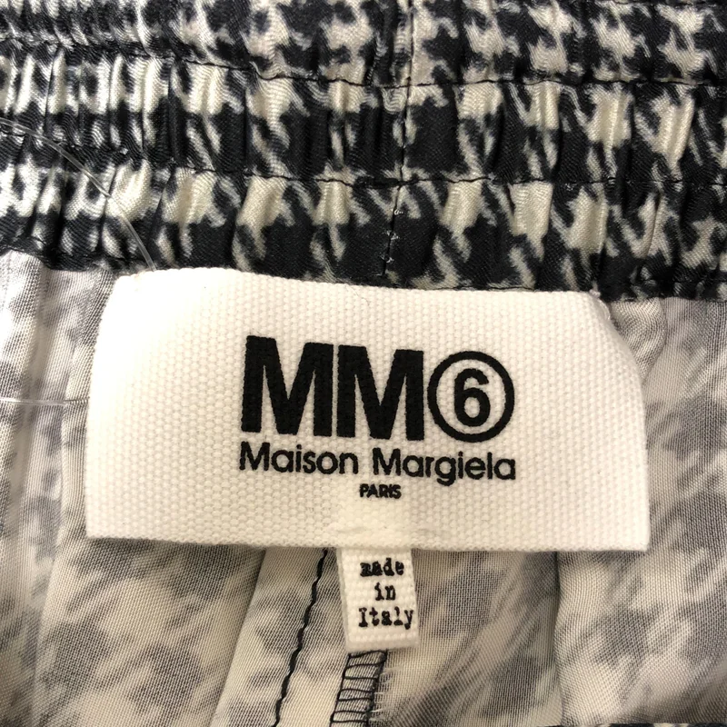 MM6 Maison Margiela / エムエムシックスメゾンマルジェラ | 2021SS | 千鳥格子 タックイージー ハーフパンツ | S | レディース