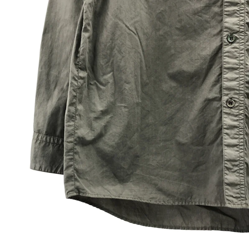 ATTACHMENT / アタッチメント | 2023SS | CO LAWN POCKETLESS L/S SHIRT / コットンローン ポケットレス ロングスリーブシャツ | 1 | メンズ