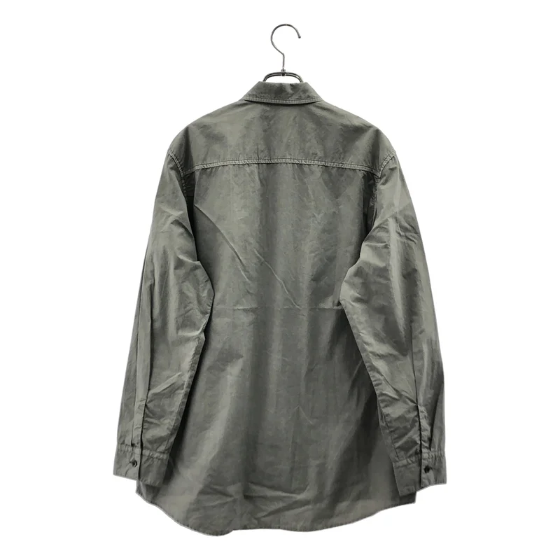ATTACHMENT / アタッチメント | 2023SS | CO LAWN POCKETLESS L/S SHIRT / コットンローン ポケットレス ロングスリーブシャツ | 1 | メンズ