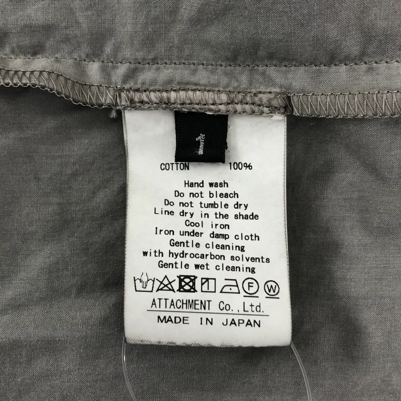 ATTACHMENT / アタッチメント | 2023SS | CO LAWN POCKETLESS L/S SHIRT / コットンローン ポケットレス ロングスリーブシャツ | 1 | メンズ