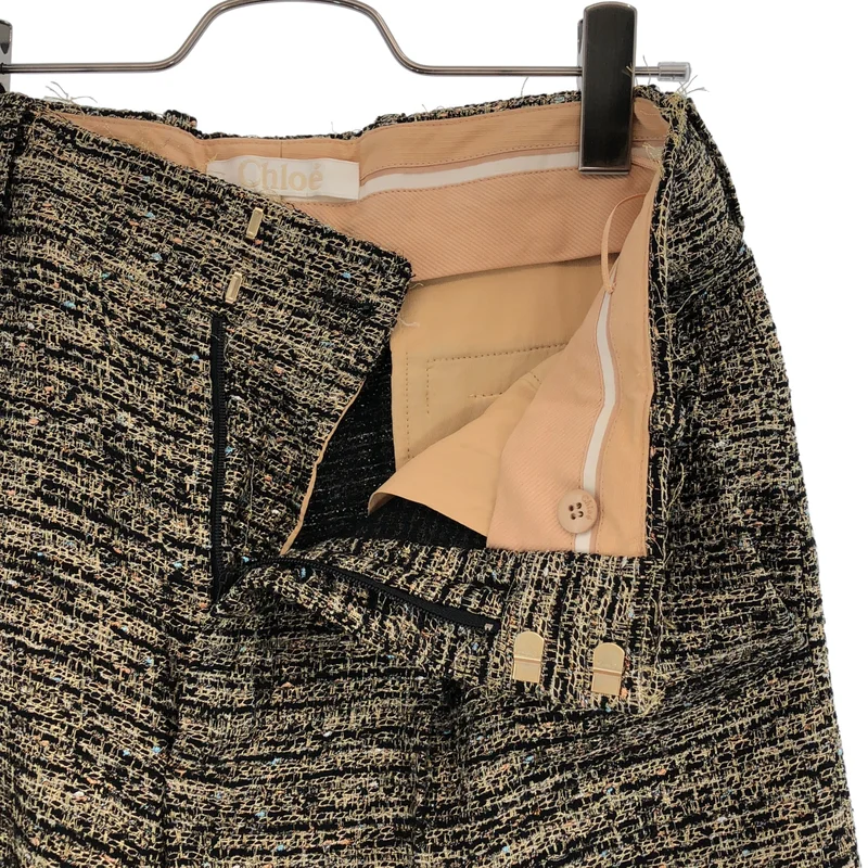 Chloe / クロエ | ラメ ツイード ショートパンツ | 36 | レディース
