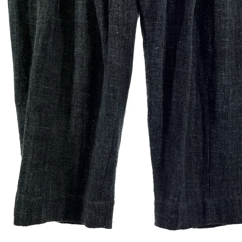 ziggy chen / ジギーチェン | 2025AW | DROP CROTCH WIDE LEG TROUSERS / 2タック ワイド トラウザーズ パンツ | 44 | メンズ