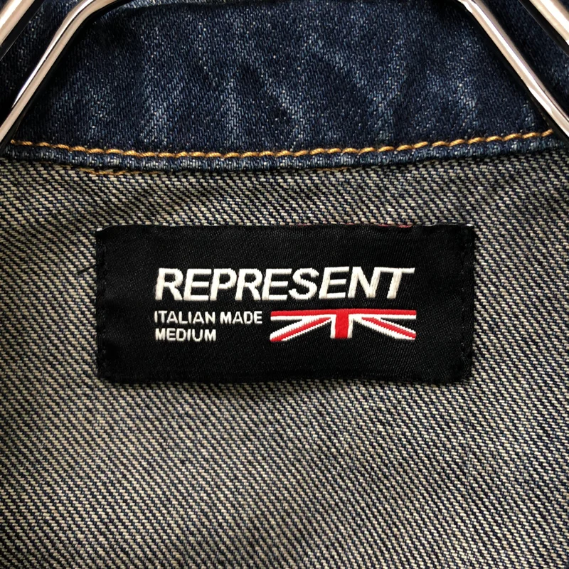 REPRESENT / リプレゼント | ヴィンテージ加工 デニムジャケット | M | メンズ