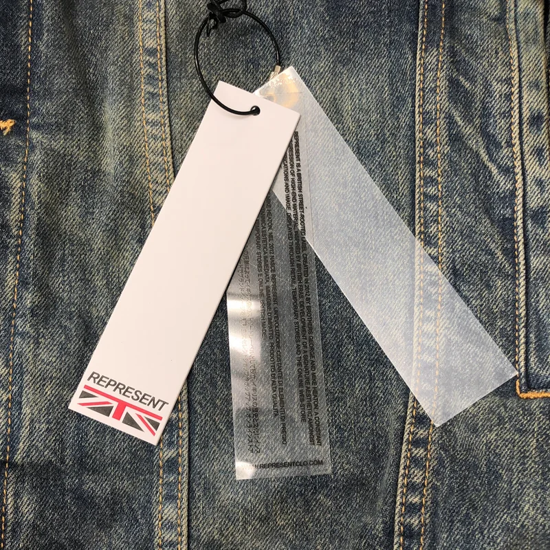 REPRESENT / リプレゼント | ヴィンテージ加工 デニムジャケット | M | メンズ