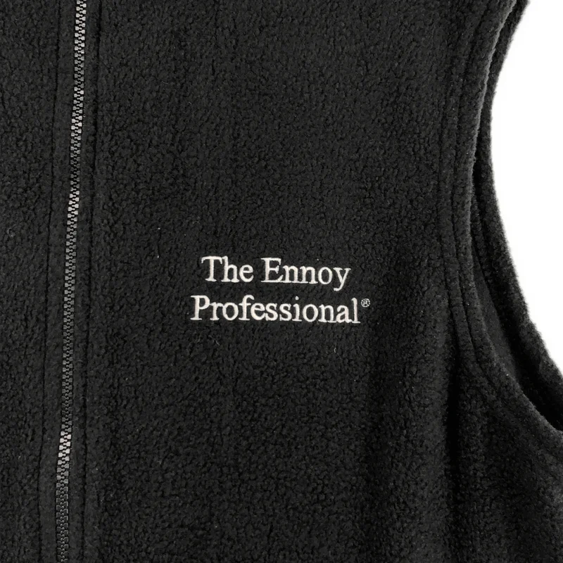 The Ennoy Professional / ザエンノイプロフェッショナル | FLEECE VEST / USA製 フリース ベスト | L | メンズ