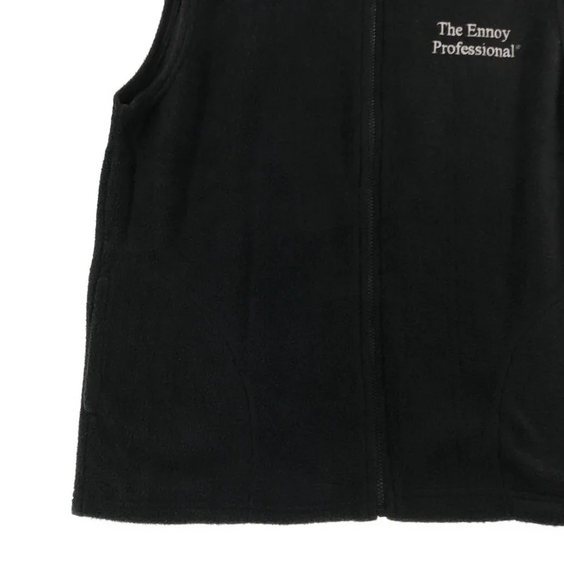 The Ennoy Professional / ザエンノイプロフェッショナル | FLEECE VEST / USA製 フリース ベスト | L | メンズ