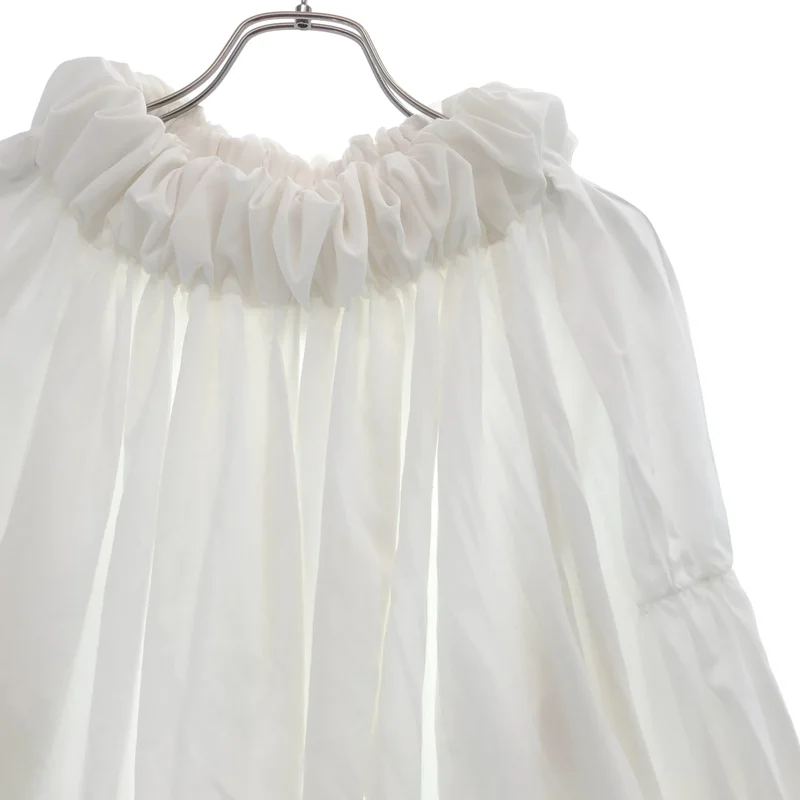 COMME des GARCONS COMME des GARCONS / コムコム | 2020SS | ギャザー バルーンスリーブ ピエロ ブラウス | M | レディース