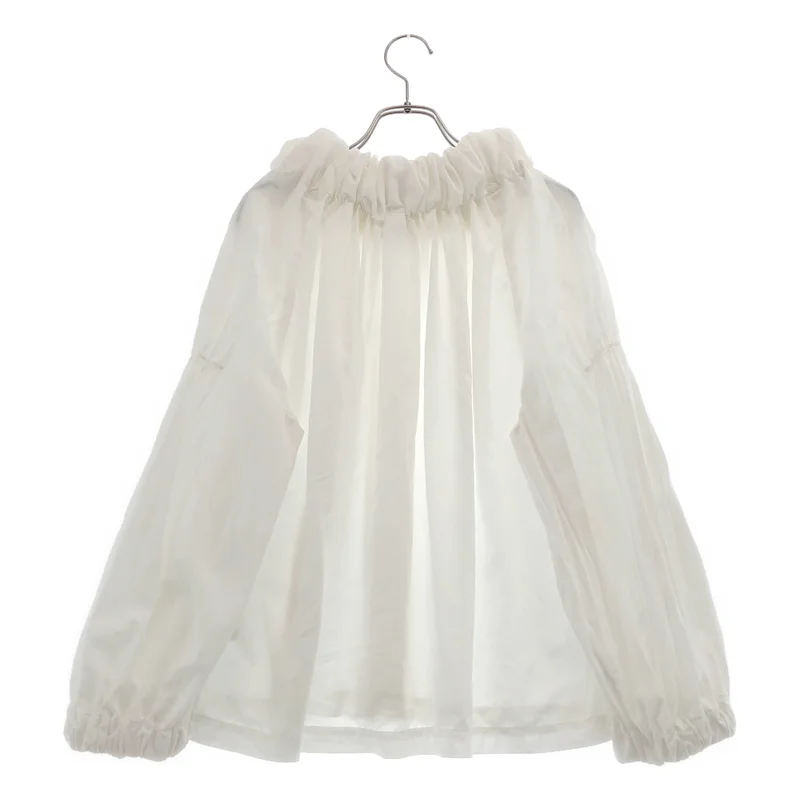 COMME des GARCONS COMME des GARCONS / コムコム | 2020SS | ギャザー バルーンスリーブ ピエロ ブラウス | M | レディース