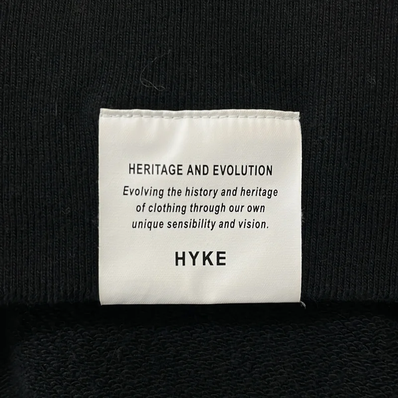 HYKE / ハイク | コットン スウェット トレーナー | 2 | レディース
